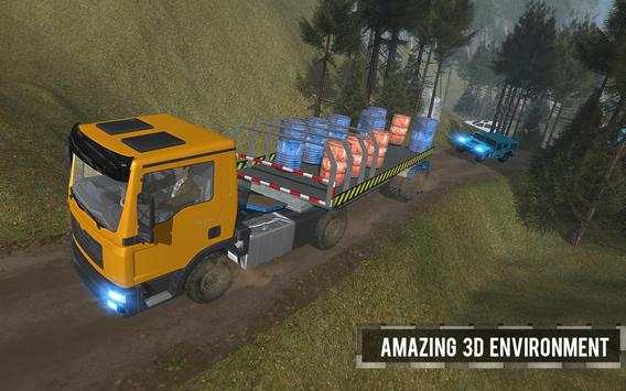 Trailer Truck Off Road Driving screenshot 14