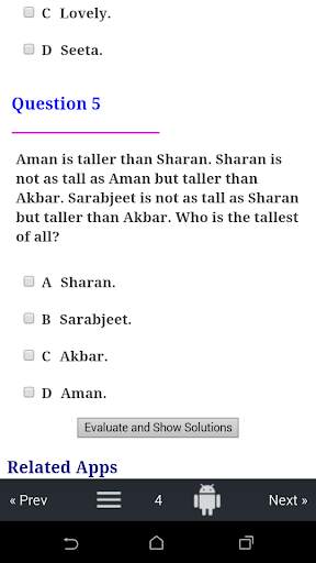 Mental Ability Quiz - Ranking screenshot 2
