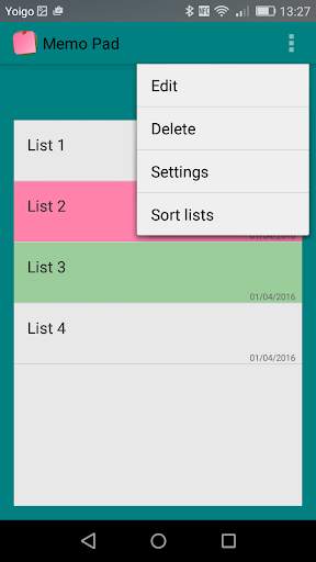 Memo Pad screenshot 7