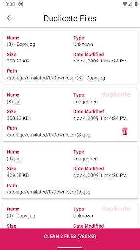 Duplicate File Cleaner - Clean your device screenshot 2