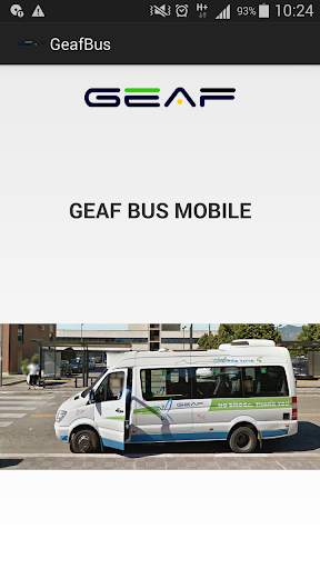 Geaf Bus Mobile screenshot 1