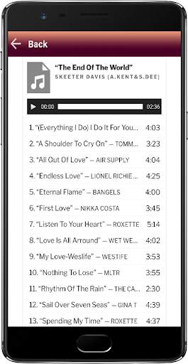 Love Songs Sweet Memories screenshot 4