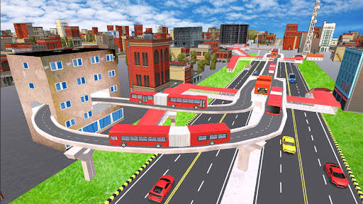 Real Metro Bus Game : City Bus Driving Simulator screenshot 1