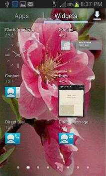 Pink Flower Swing LWP स्क्रीनशॉट 3
