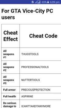 All in one GTA Cheats screenshot 2