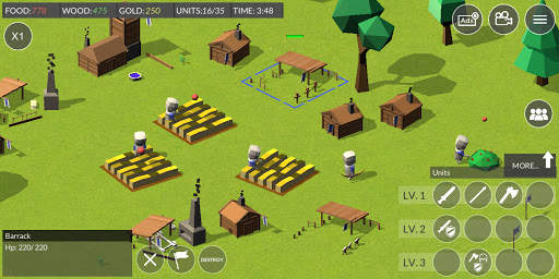 Empire of Victory: pocket RTS screenshot 1