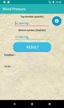 Blood Pressure Monitor screenshot 1