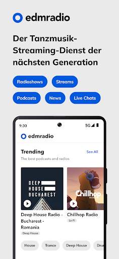 Edmradio - Dance Music Stream screenshot 1