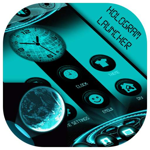 Hologram Launcher Theme 1.0