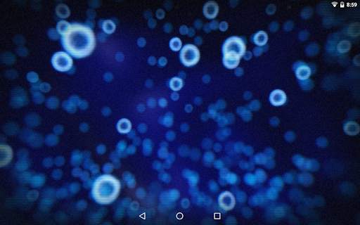 Neon Microcosm Live Wallpaper screenshot 1