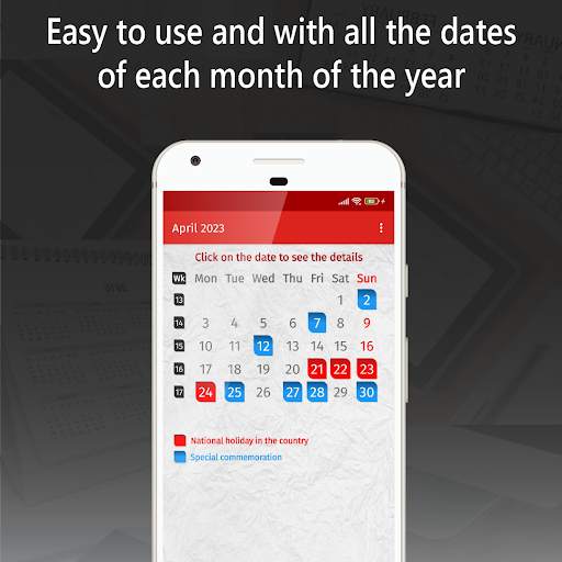 turkey calendar 2023 screenshot 6