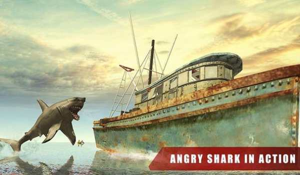 Angry White Shark Attack World: Hunt Ocean Life screenshot 16