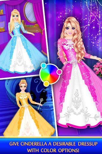 cinderella kecantikan makeover: salon puteri screenshot 4