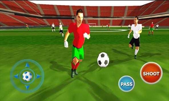Bermain Nyata Sepak bola Sepak screenshot 10