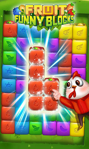 Fruit Funny Blocks: farm cubes screenshot 1