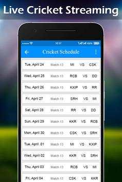 Live TV Cricket Streming (Free) screenshot 4