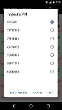WPS WPA PIN TESTER screenshot 4