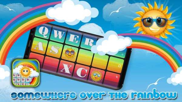 Rainbow Keyboard Themes – Cute Color Keyboard screenshot 1