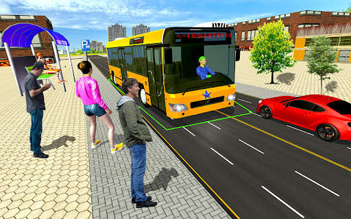 City Coach Bus Simulator Games screenshot 5