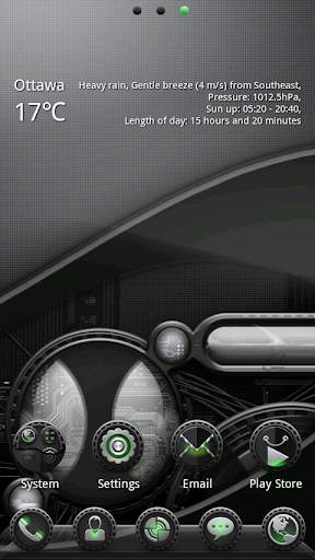 (FREE) Agent GO Launcher Theme screenshot 2