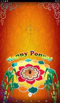 Pongal Rangoli Clock screenshot 14