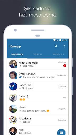 Kamapp Messenger screenshot 2