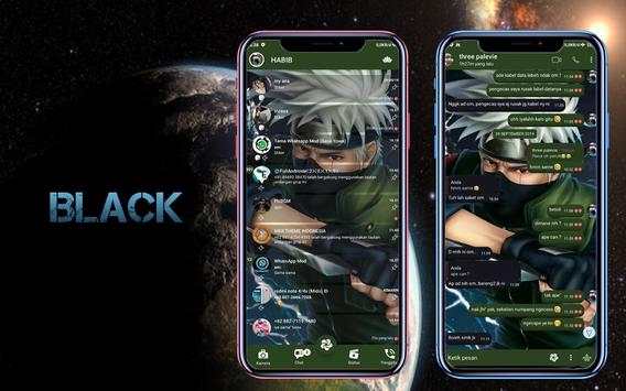 GB WA Mod Black Tema Terbaru screenshot 2