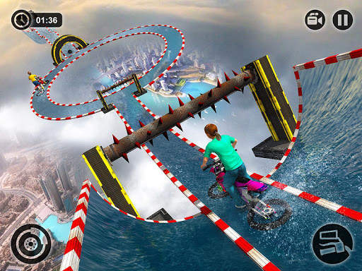 Impossible kids Motorbike Racing: Bike Jump Rider screenshot 6