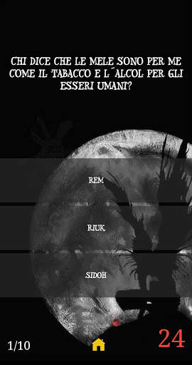 Death N Quiz, Musica e Frasi, Note screenshot 7