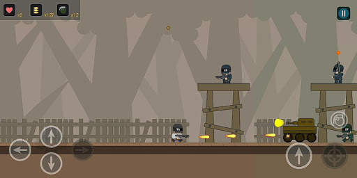 Metal Fire: Retro Action 2D Shooter Game screenshot 4