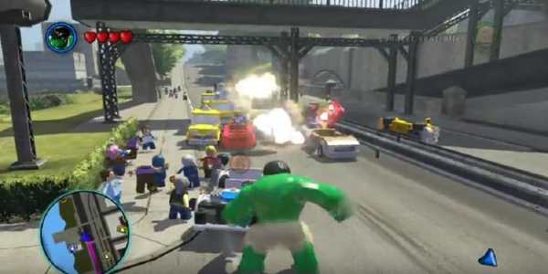 Golden show from Lego Hulk screenshot 2