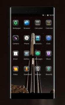 Space galaxy theme | launcher for hope screenshot 2