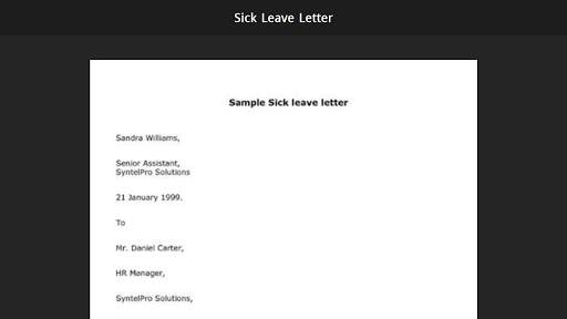 All Letter Writing Sample screenshot 9