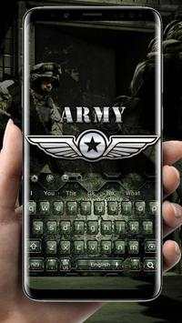 Tastiera dell'esercito screenshot 1