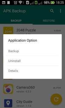 Back Up Apk screenshot 6