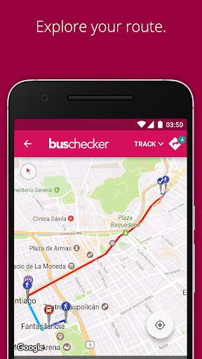 Transantiago Bus Checker screenshot 4