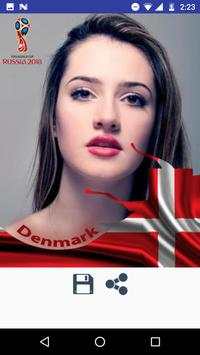 Fifa football world cup 2018 : Photo flag maker screenshot 5
