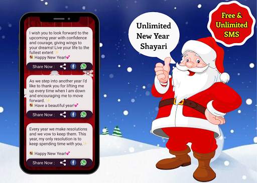 New year messages and Christmas greetings 2020 screenshot 2