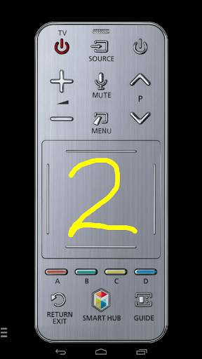 Touchpad remote for Samsung TV screenshot 3
