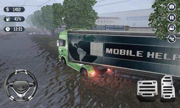 Heavy Truck Driver Transport Cargo 3D screenshot 3