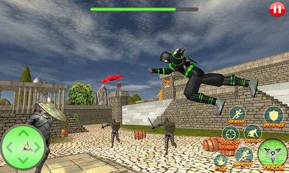 Ninja Assassin Fidget Spinner Shadow ninja Fighter screenshot 3