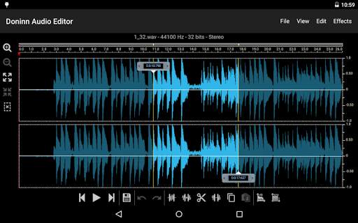 Doninn Audio Editor Free screenshot 9
