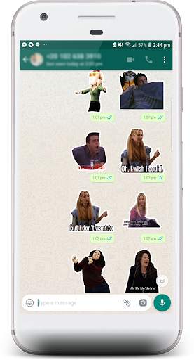 Friends TV Show Stickers for WhatsApp screenshot 2