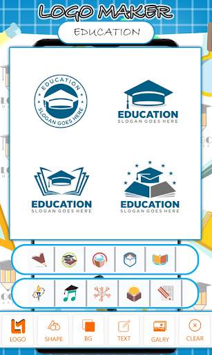 Logo Maker - Logo Maker for Education Logo Design screenshot 1