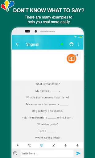 Chat to learn English screenshot 3