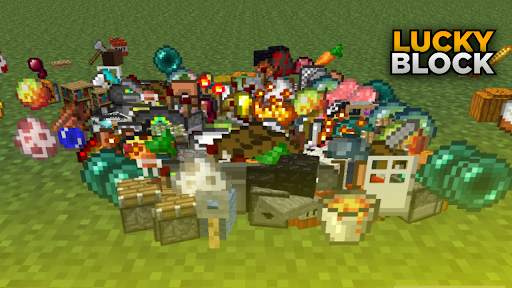 Maps Lucky Block Race for mcpe screenshot 4