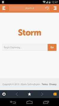 Storm Browser screenshot 1