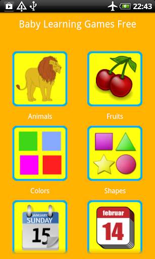 Baby Learning Games screenshot 1