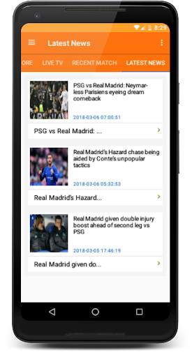 LiveScore : Soccer 2021 screenshot 2