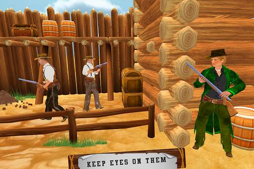west wild gunfighter: cowboy shooting games screenshot 6